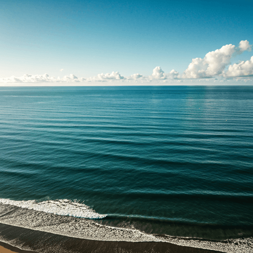 Strandskoonmaak from above